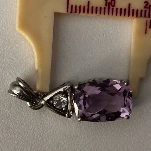 Amethyst pendant - Picture 3 of 7